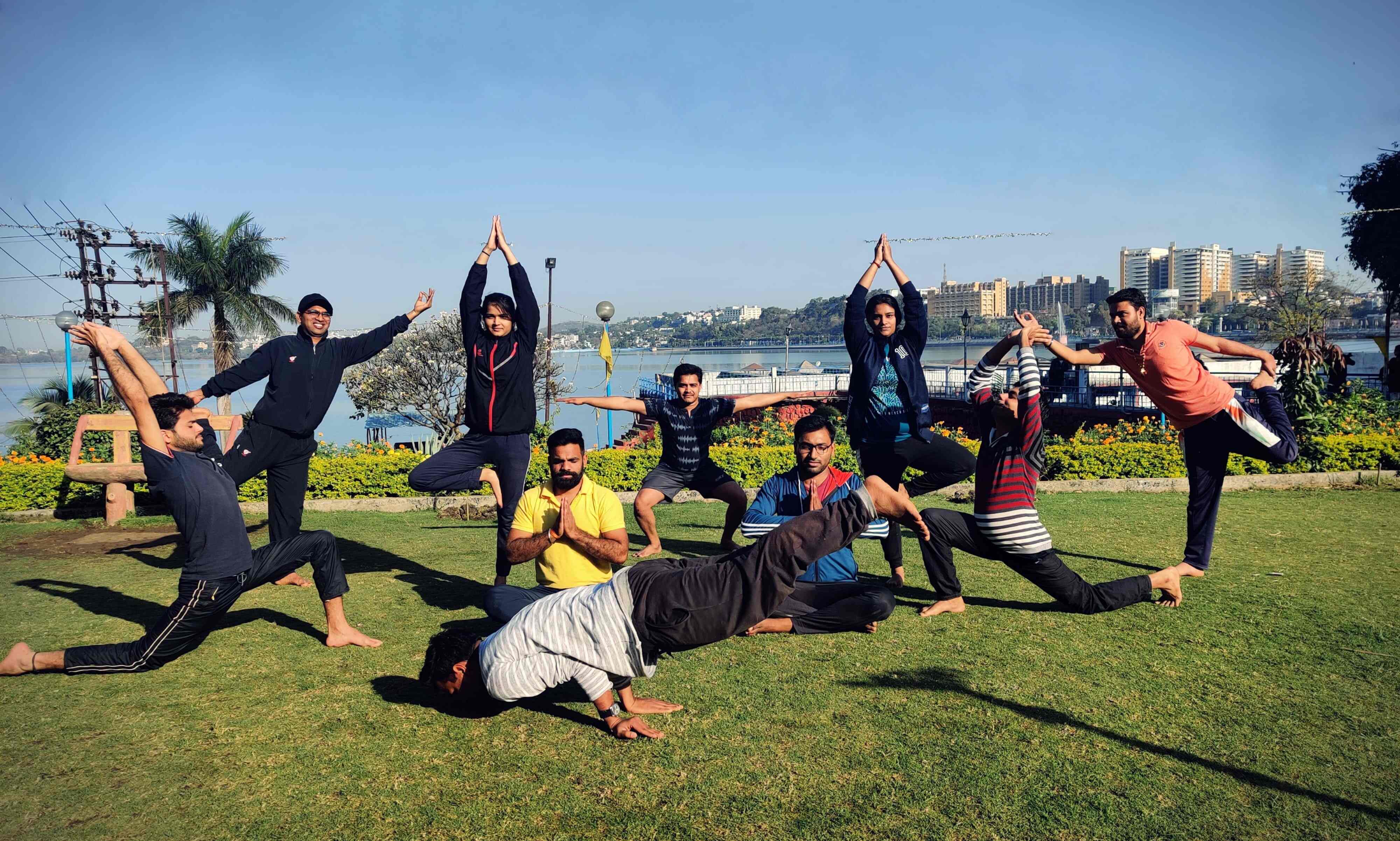 Yoga pose